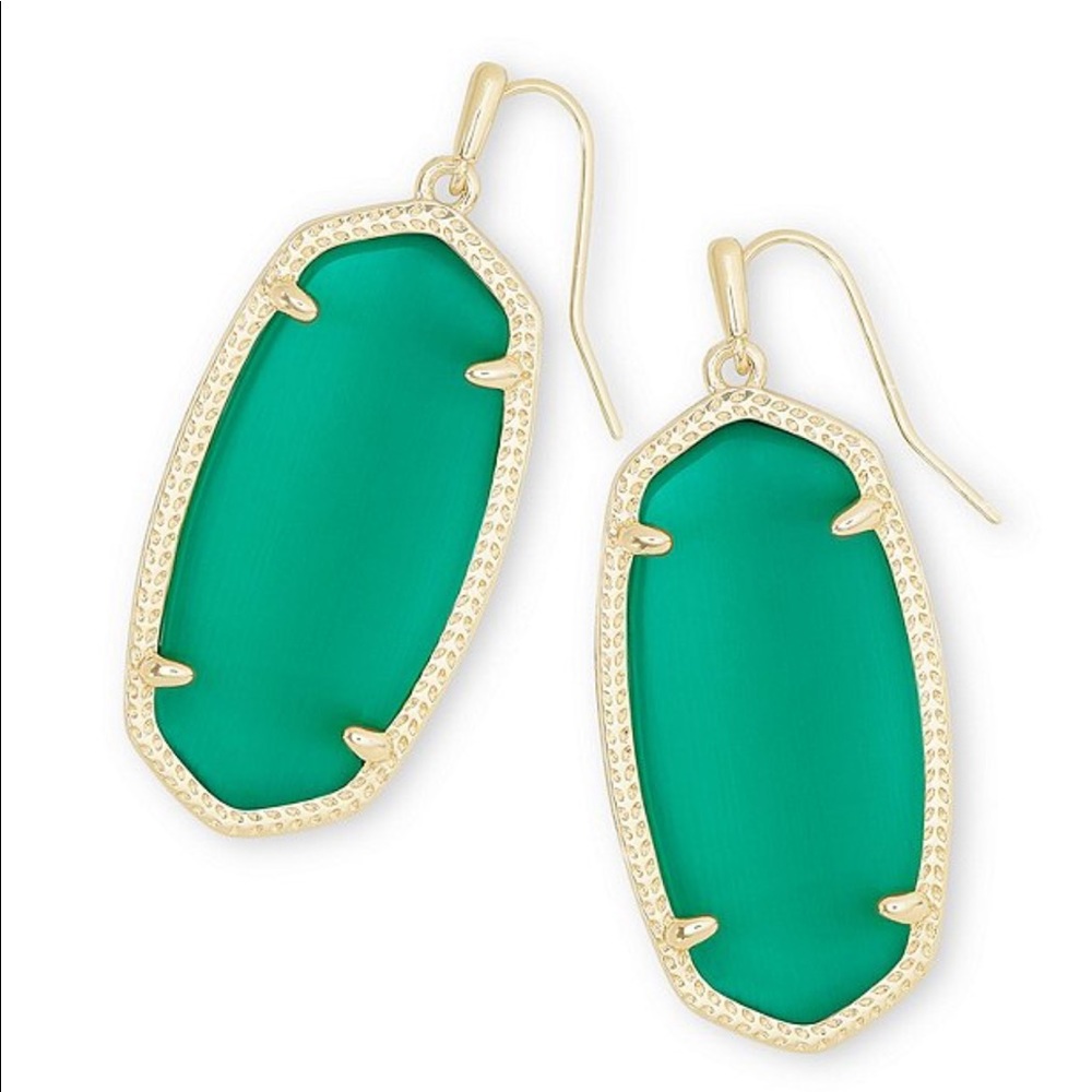Kendra Scott Elle Emerald Earrings
